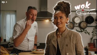 spicing things up with joy crookes | vegan firecracker | wok from home ep 3