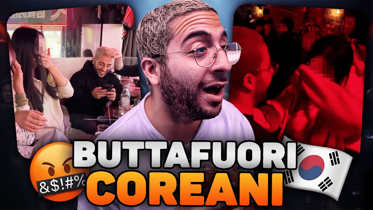 sono stato cacciato da una discoteca in corea..