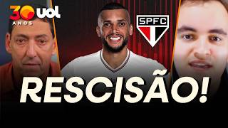 DÓRIA RESCINDE CONTRATO COM SÃO PAULO APÓS RECEBER AMEAÇAS NAS REDES