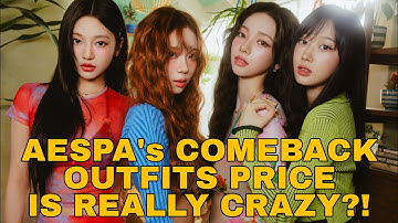 BETTER THINGS AESPA outfits price is really CRAZY?! #aespa #kpop #outfit #trending #fashion #viral