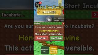 Converting My honey Pollenvine to normal #growagarden #roblox #bloxfruits #shortvideo #trending #see
