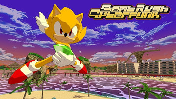 Emerald Coast in Bomb Rush Cyberfunk: Chaos Emerald Update