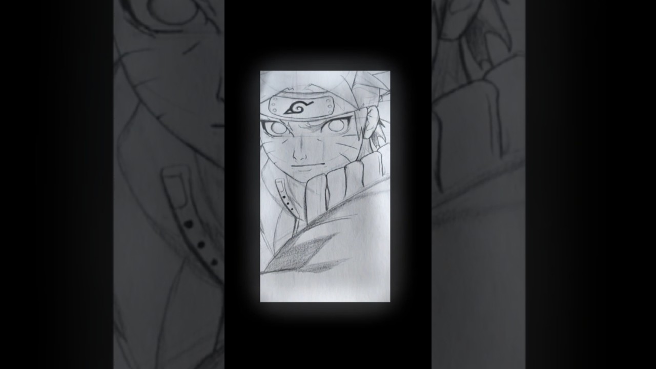 Naruto free hand drawing 📈😵‍💫 