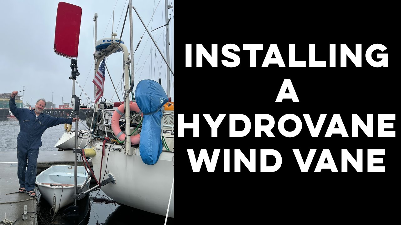 Hydrovane Installation and Orca Deterrent | DrakeParagon Sailing