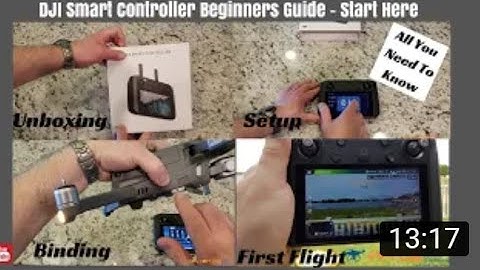 DJI Smart Controller Beginners Guide - Start Here.