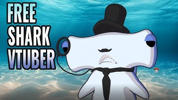 TIMELAPSE | Shark 3D Vtuber | Made in Blender