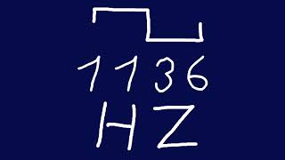 1136 hz square