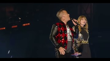 Robbie Williams and Taylor Swift Angels #live at Wembley (4k - Ultra HD)