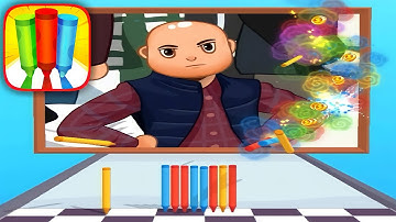 Pen Rush All Levels Mobile Walkthrough iOS,Android Gameplay New Update Game Max Level #64