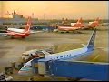 LTU Doku / Einige Auschnitte vom Flughafen Düsseldorf Anfang der 90er.