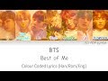 BTS 방탄소년단 Best Of Me Colour Coded Lyrics Han Rom Eng 