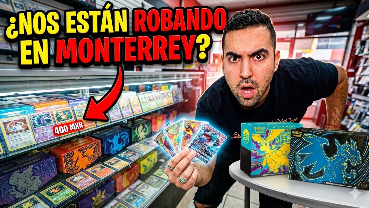 Cacería Pokémon en Monterrey 🔥 Buscando las ETBs más baratas