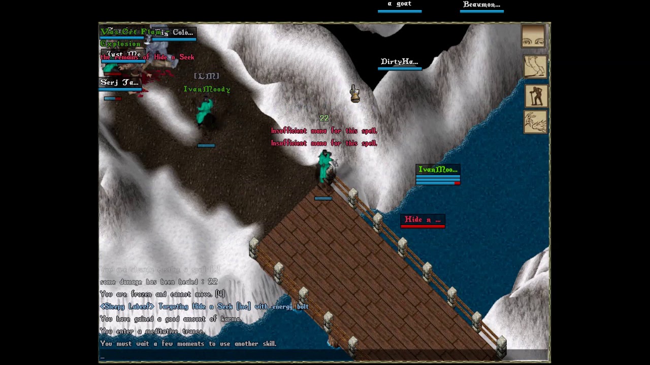 UO PVP Hunting Reds on UOForever January 2018