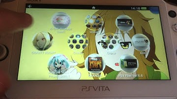 PS Vita: ARK-2 Custom Bubble for FW 3.5x Exploit games!