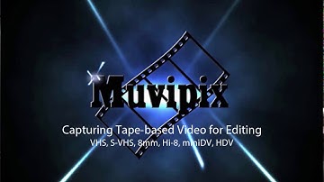 Capturing tape-based video for editing