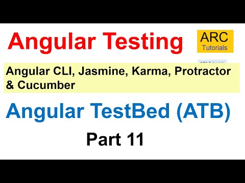 Video: Apakah TestBed dalam ujian sudut?