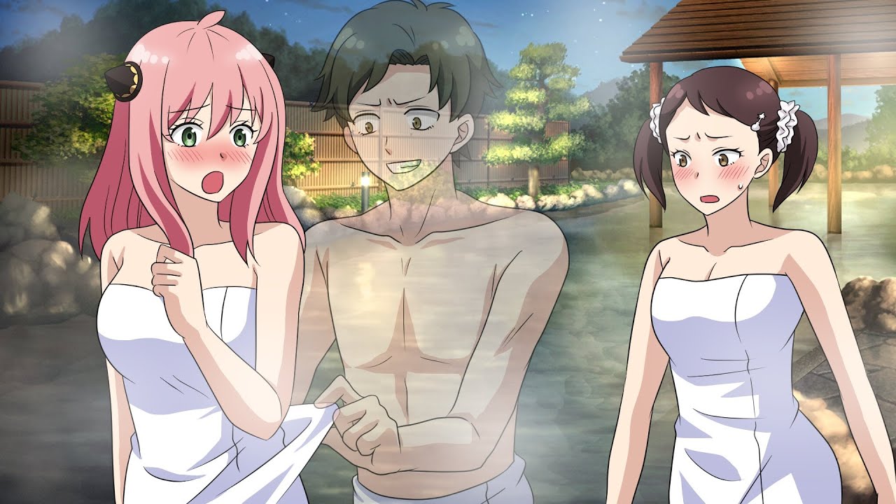 【ダミアニャ成長if】もしもダミアンが透明人間になって女風呂に入ったら？アーニャとベッキーに気づかれないようにこっそりいたずらｗ【スパイファミリー】【SPY×FAMILY】【アニメ】