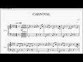 【ピアノアレンジ】CARNIVAL (luz)