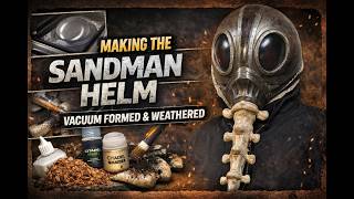 How I Made The Sandman Helm For World Book Day 2026 Cosplay Build 3D Printed