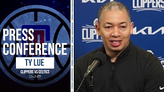 Ty Lue on How Former Celtics C Daniel Theis Helped Clippers | Pregame Interview