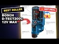 BOSCH D-TECT200C 12V Max Wall and Floor Scanner Review: Radar Technology & Depth Indication Game Cha