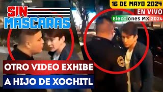 #SinMáscaras | OTRA VEZ: HIJO de Xochitl ATACA a un POLICÍA de la CDMX en ESTADO de EBRIEDAD