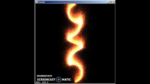OpenGL 3.3 GPU Particle System