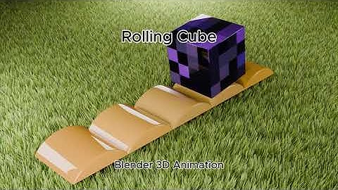 Satisfying Rolling Cube Plastic Blocks Simulation 3D Infinite #blender3d #satisfyingvideo #shorts