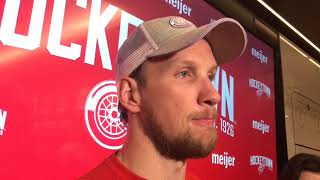 Justin Abdelkader: Red Wings good, but this player was better