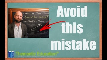 One or two tailed test? IB Psych IA Tips.