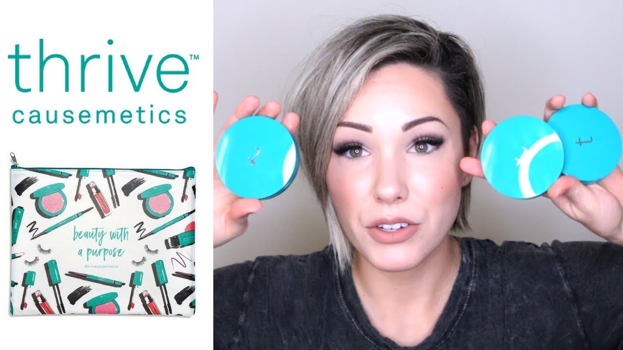 THRIVE CAUSEMETICS || unboxing & review - YouTube