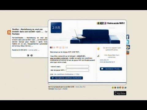 WiFi gratuit professionnel 2ISR - Hotspot WiFi Gratuit - WiFi Public