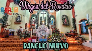 Virgen del Rosario en Rancho Nuevo Cuauhtémoc Zac 2022