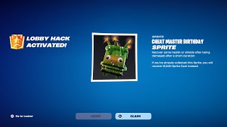 HOW TO GET CHEAT MASTER BIRTHDAY SPRITE ADMIN PANEL CODES IN FORTNITE!