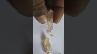 Testing At Home Easily Different Between Diamond And Crystalline Quartz Crystal