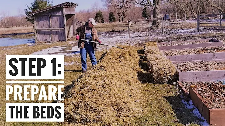 Ruth Stout - Deep Mulch Gardening Experiment - Par...