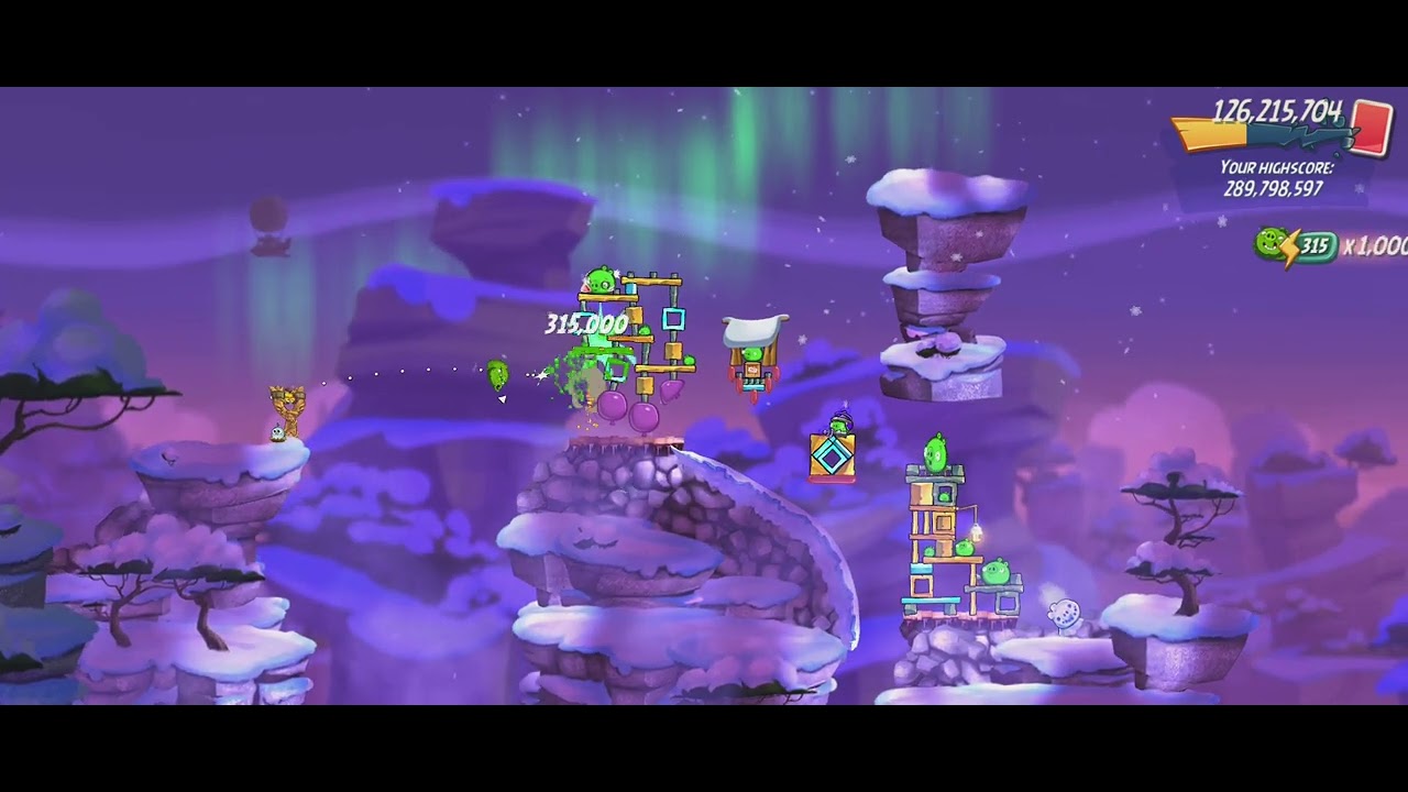 Angry Birds 2 Mighty Eagle Boot Camp with both extra birds 3/14/23 Good