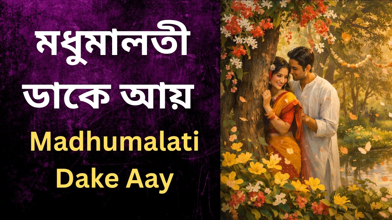Madhumalati Dake Aay with lyrics (Cover ) | মধুমালতী ডাকে আয় | Sandhya Mukherjee #arpitasmelodies