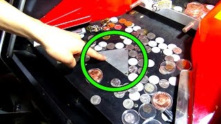 Coin Pushers EXPOSED! This is Why Arcade Coin Pushers Make Money! | Arcade Experiment