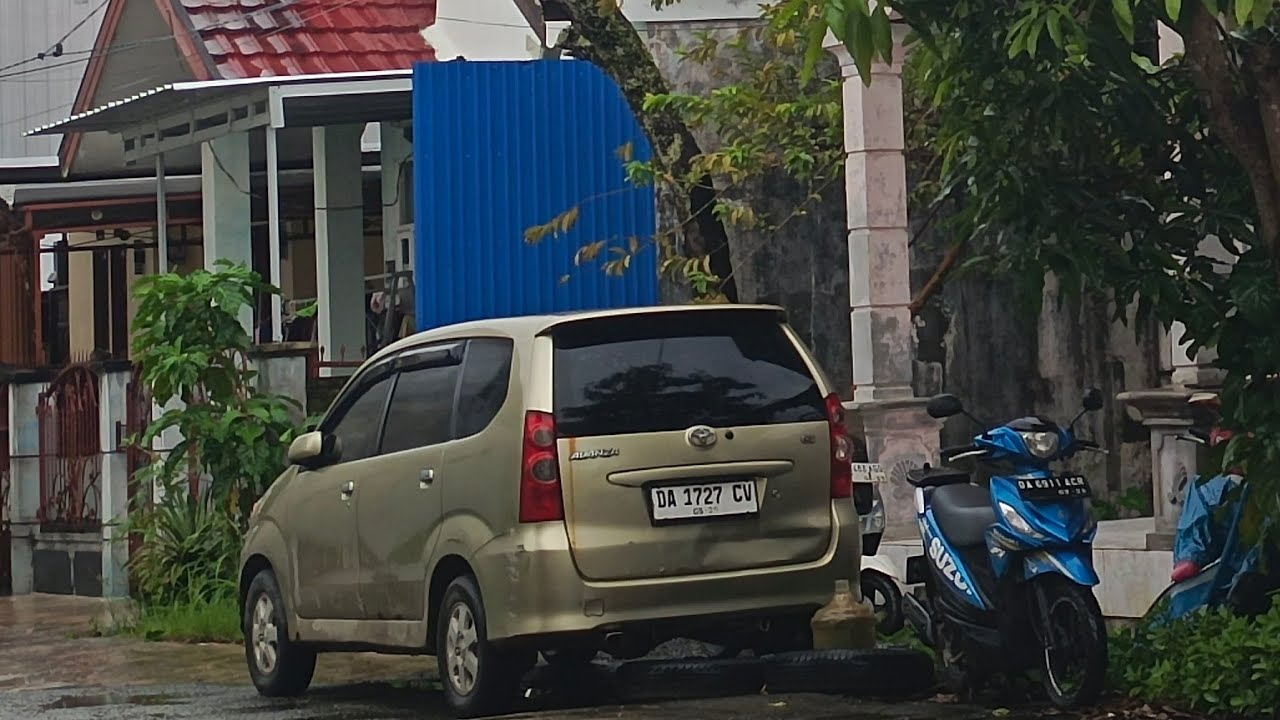 Suasana Pagi Kota Banjarmasin Cuaca Hujan Gerimis Bikin Enak Tidur