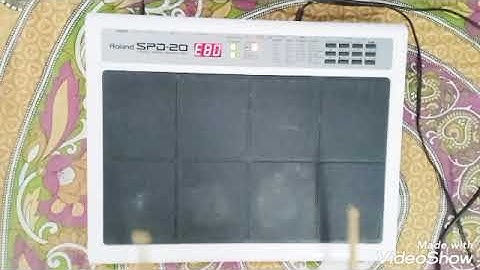 Duff patch on Roland SPD 20 Pad || Devanand Priyadarshi