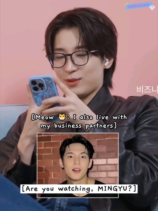the way wonwoo called mingyu as his business partner 😂🤣 #seventeen #wonwoo #mingyu #keria