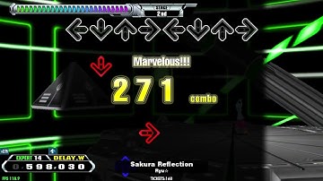 【LV14】DDR / Sakura Reflection - EXPERT DOUBLE with handclap