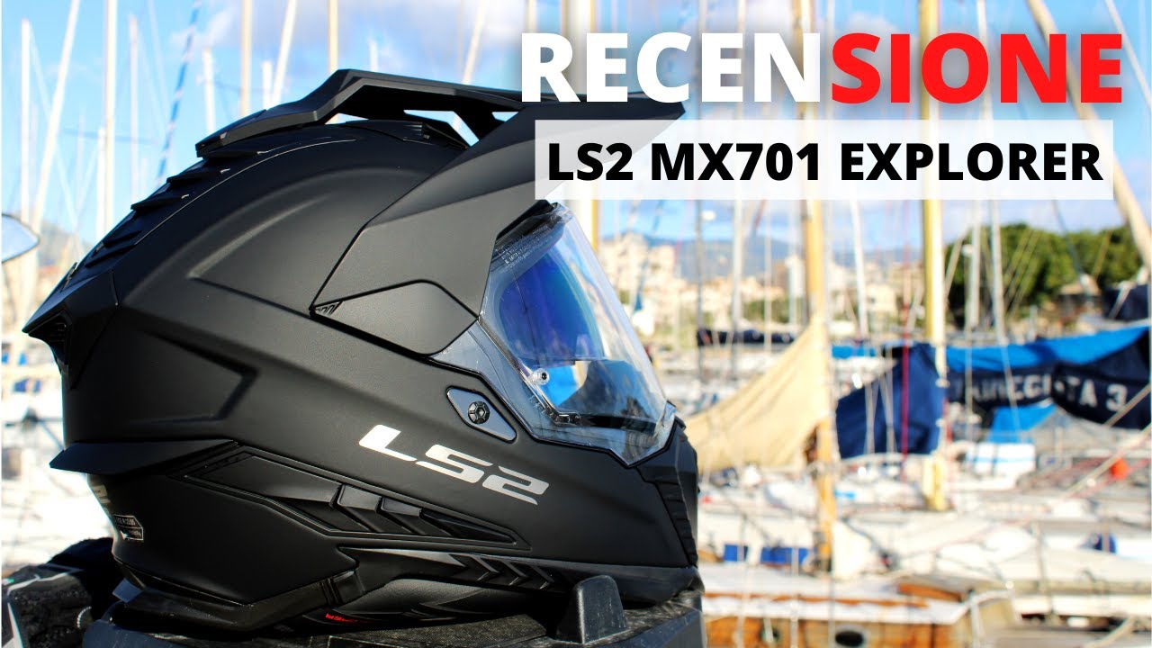 LS2 MX701 EXPLORER | Recensione casco - YouTube