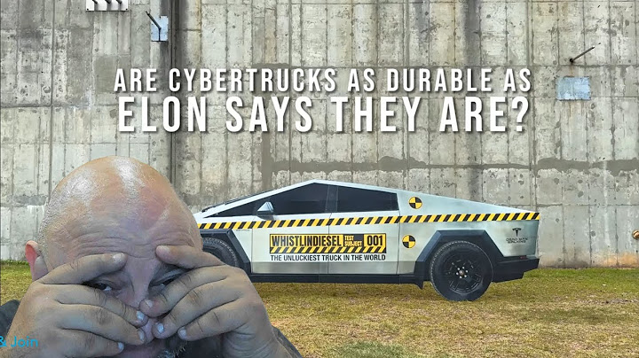 Tesla Cybertruck Durability and destruction Test #1 by WhistlinDiesel | BenSabers Reacts