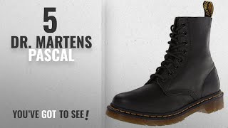 Top 5 Dr. Martens Pascal [2018]: Dr. Martens Women's Pascal Combat Boot, Black, 6 UK/8 M US