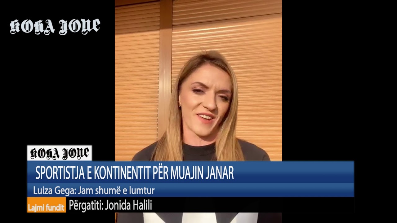 Luiza Gega sportistja e kontinentit për muajin janar