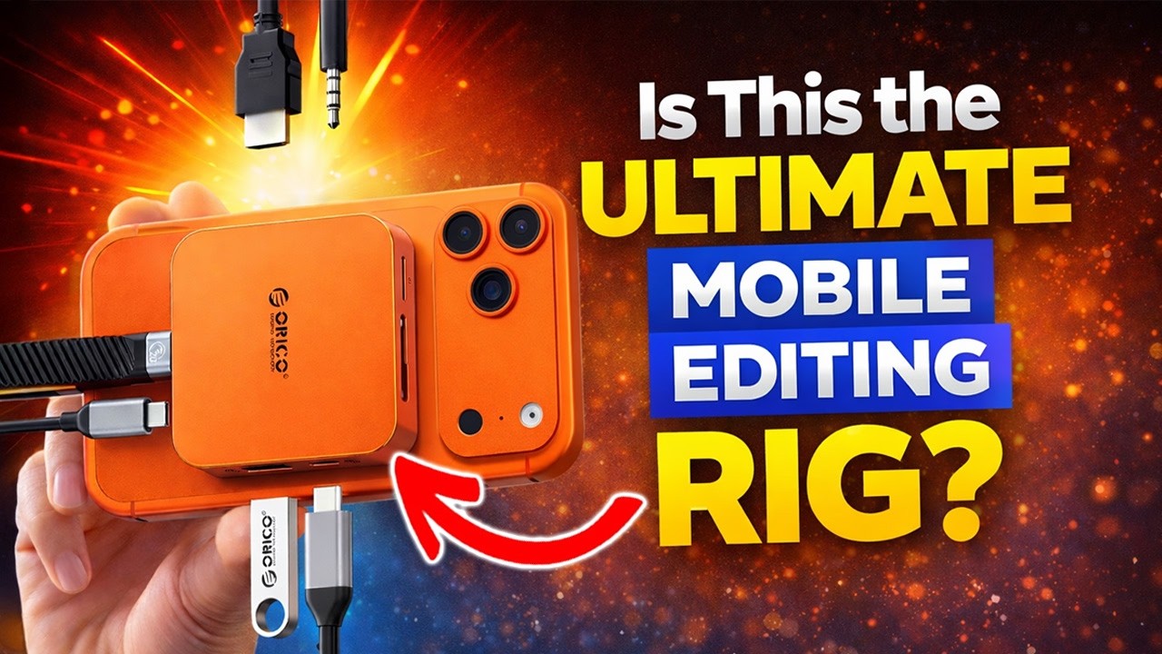 This Tiny Device Turns Your Phone Into the Ultimate Editing Rig — ORICO M.2 Magnetic Dock