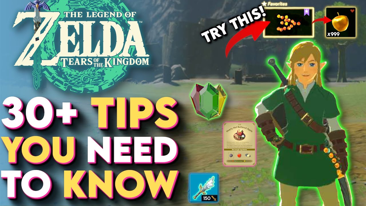 Zelda Tears of the Kingdom beginners guide: 10 tips before you