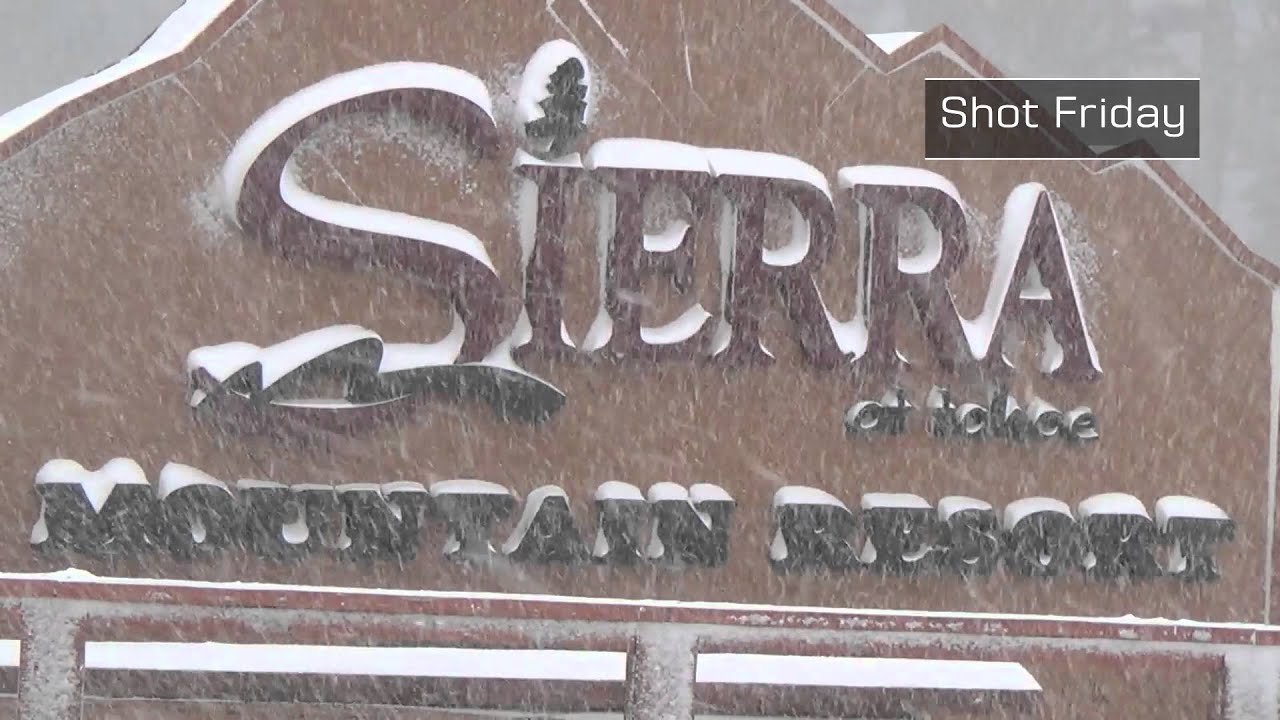 Sierra Video Snow Report - 02/06/2015 - YouTube